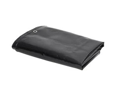 Tentas, juodos spalvos, 6x8m, 650g/m²
