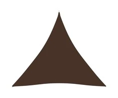 Tentas nuo saulės, ruda, oksfordo audinys, 3,6x3,6x3,6m