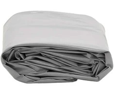 Tentas, pilkos spalvos, 1,5x2m, 650g/m²