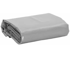 Tentas, pilkos spalvos, 5x8m, 600g/m²