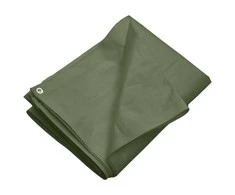 Tentas, žalios spalvos, 2x3m, 260g/m², HDPE