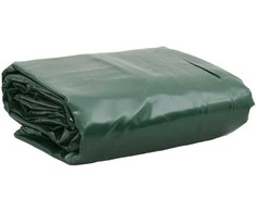 Tentas, žalios spalvos, 3x6m, 650g/m²