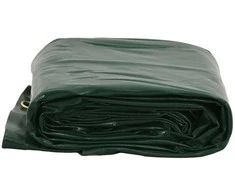 Tentas, žalios spalvos, 5x5m, 650g/m²