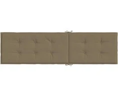 Terasos kėdės pagalvėlė, taupe, (75+105)x50x3cm, audinys
