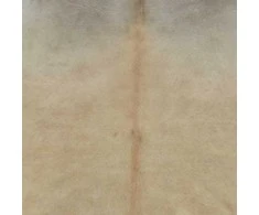 Tikros karvės odos kilimas, smėlio spalvos, 180x220cm