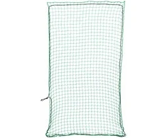 Tinklas priekabai su elastine virve, žalias, 2,7x1,5m, PP