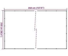 tinklas priekabai, žalias, 2,5 x 3,5m, HDPE