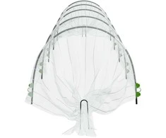 Tinklelio tuneliai, 3vnt., 1,5x5m, stiklo pluoštas ir PP