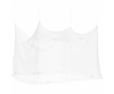 Lauko tinklelis nuo uodų, 220 tinklo, baltas, 300x300x250 cm