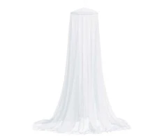 Tinklelis nuo uodų lovai, baltas, 56x56x220cm, 220 tinklas
