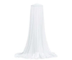 Tinklelis nuo uodų lovai, baltas, 56x56x220cm, 220 tinklas