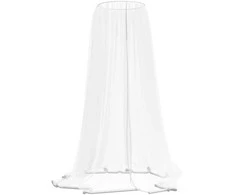 Tinklelis nuo uodų skėčiui, baltas, Φ330x250cm, 220 tinklas