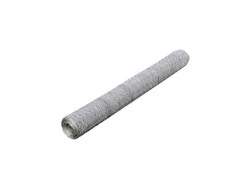 Tinklinė tvora, sidabrinė, 1x25m, galvanizuotas plienas