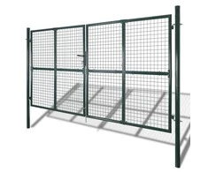 Tinkliniai Kiemo Vartai su Grotelėmis 300 x 175 cm / 315 x 225 cm