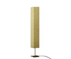 Pakabinamas šviestuvas Toršeras, Kvadrato Formos Gaubtu, 3 lempučių, Kreminės spalvos, 170 cm