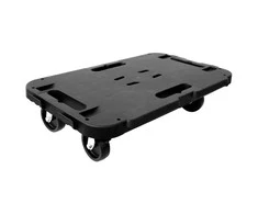 Transportavimo vežimėlis, juodos spalvos, PP, 300kg