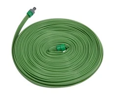 Trijų žarnelių purkštuvo žarna, žalios spalvos, 7,5m, PVC