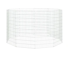 Aptvaras gyvūnams, 10 segmentų, 54x100cm, galvanizuota geležis
