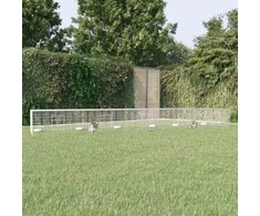 Triušių narvas, 5 segmentai, 541x109x54cm, galvanizuota geležis