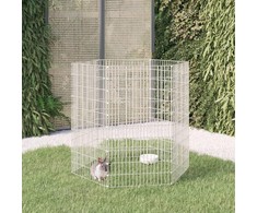 Aptvaras gyvūnams, 6 segmentai, 54x100cm, galvanizuota geležis