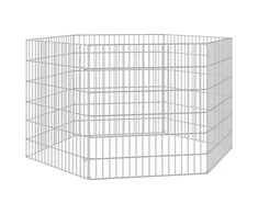 Aptvaras gyvūnams, 6 segmentai, 54x60cm, galvanizuota geležis