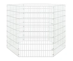 Aptvaras gyvūnams, 6 segmentai, 54x80cm, galvanizuota geležis