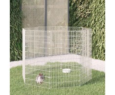 Aptvaras gyvūnams, 8 segmentai, 54x100cm, galvanizuota geležis