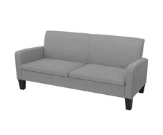 Trivietė sofa, 180x65x76, šviesiai pilka