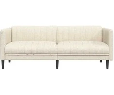 Trivietė sofa, linas