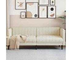 Trivietė sofa, linas