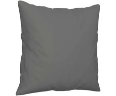 Trivietė sofa su pagalvėmis, pilka, 180cm, mikropluošto audinys