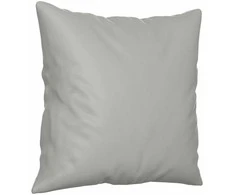Trivietė sofa su pagalvėmis, pilka, 180cm, mikropluošto audinys