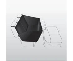 TRIXIE Automobilio užtiesalas šuniui, 150x135 cm, juodas, 1348