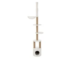 TRIXIE Draskyklė katėms Aurelio, baltos ir rudos spalvos, 220-250cm