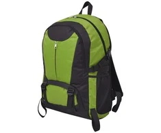 Turistinė kuprinė, 40 l, juoda ir žalia