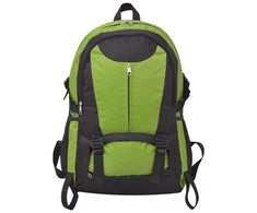 Turistinė kuprinė, 40 l, juoda ir žalia