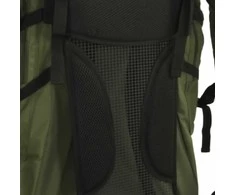 Turistinė kuprinė, uniformnė žalia, 60L, oksfordo audinys