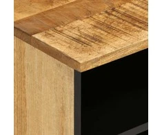 TV spintelė, 100x34x46cm, neapdorotos mango medienos masyvas