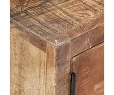 TV staliukas TV spintelė, 120x30x40cm, perdirbtos medienos masyvas