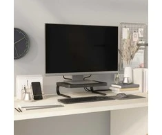 TV staliukas Monitoriaus stovas, juodos spalvos, 37x28x11,5cm