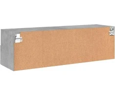 TV staliukas Sieninė TV spintelė, betono pilka, 100x30x30cm, mediena