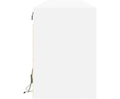 TV staliukas Sieninė TV spintelė su LED lemputėmis, balta, 180x31x45cm