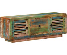 TV staliukas Televizoriaus spintelė, 110x30x40cm, perdirbta mediena