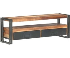 TV staliukas Televizoriaus spintelė, 120x30x40cm, medienos masyvas