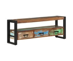 TV staliukas Televizoriaus spintelė, 120x30x45cm, perdirbta mediena