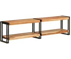 TV staliukas Televizoriaus spintelė, 160x30x40cm, akacijos medienos masyvas