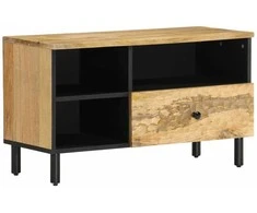 TV staliukas Televizoriaus spintelė, 80x33x46cm, mango medienos masyvas