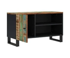 TV staliukas Televizoriaus spintelė, 80x33x46cm, perdirbta/apdirbta mediena