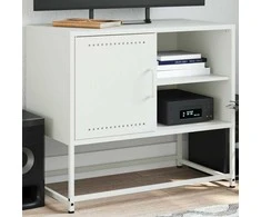 TV staliukas Televizoriaus spintelė, alyvuogių, 100,5x39x60,5cm, plienas