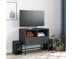 TV staliukas Televizoriaus spintelė, antracito, 68x39x60,5cm, plienas